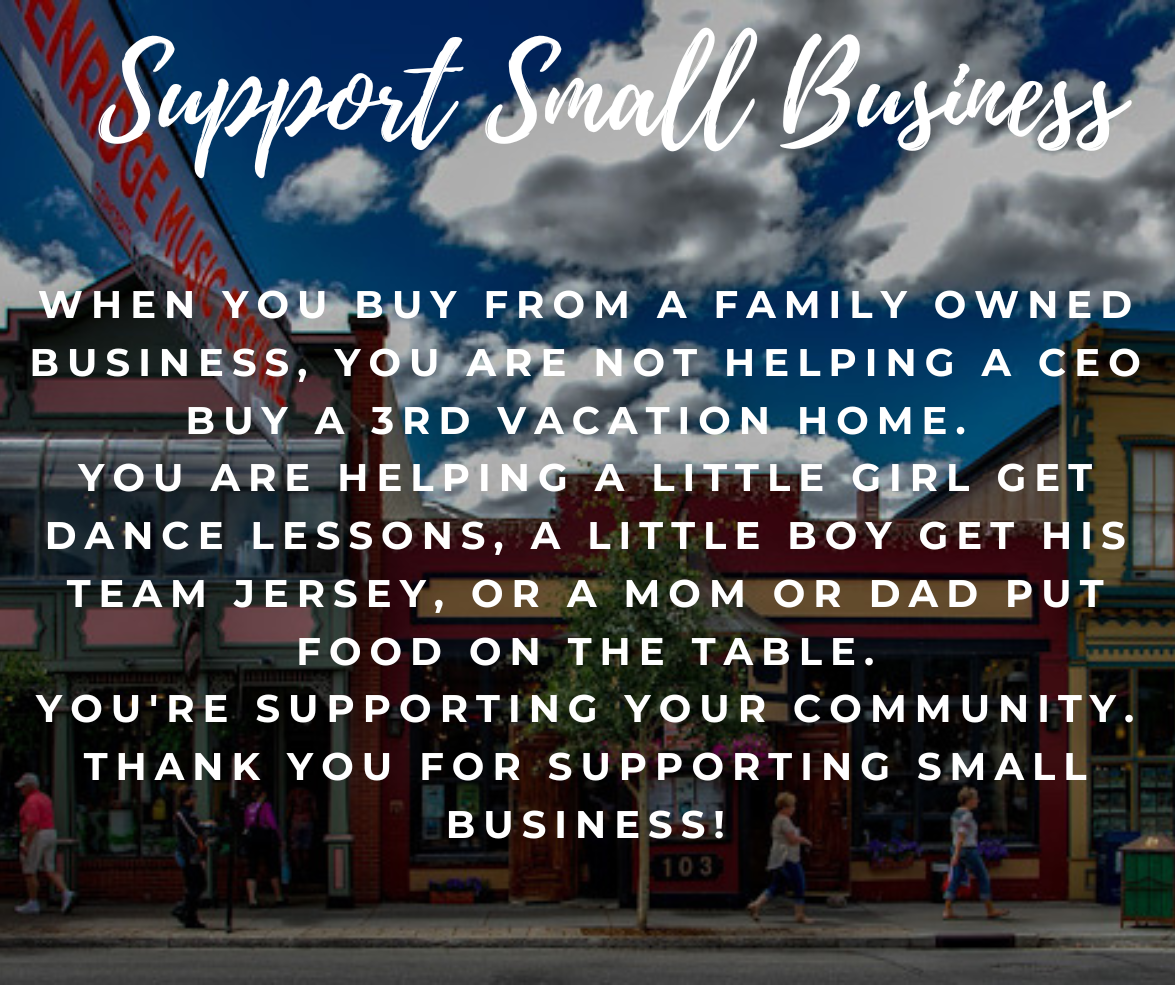reasons to support small businesses