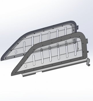 2020+ Ford Police Interceptor UV Driver & Passenger-Side Polycarbonate Window Guard