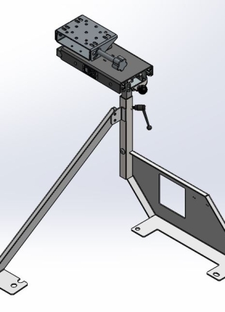 Troy Products 2020+ Ford PI Utility Passenger Seat Computer Mount with Rotating & Extendable Slide-Arm