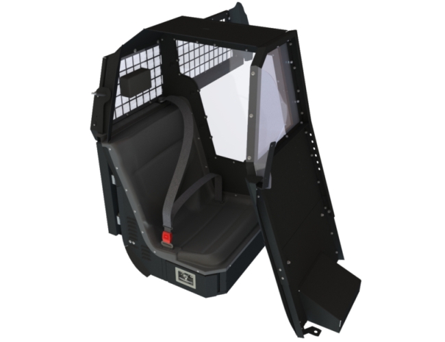 Troy Products 2021+ Ford F150 Single Cell Kit , Officer Safe Seat Belt System and Cargo Partition 1