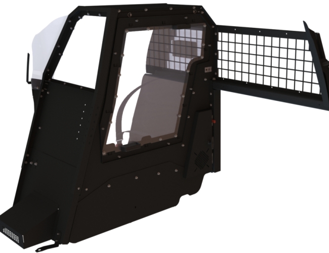 Troy Products 2021+ Ford F150 Single Cell Kit , Officer Safe Seat Belt System and Cargo Partition 2