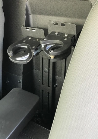 Troy Products Dual Weapon Mount Installed